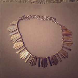 Gold shell necklace